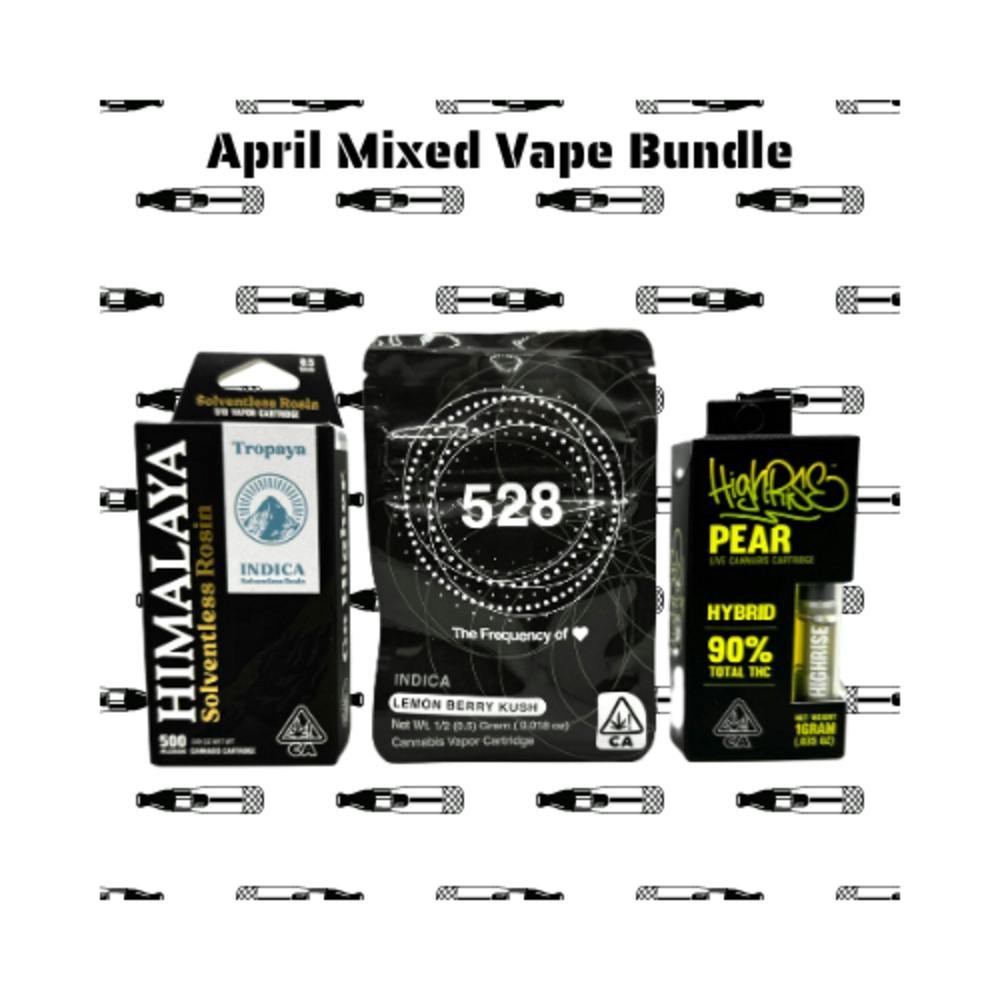 April Mixed Hybrid Vape Bundle [2.5g]